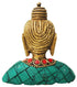 Brass Buddha Face Statue 0.34Kg