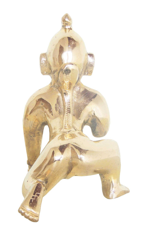 Brass Laddu Gopal God Idol Statue 1.8Kg