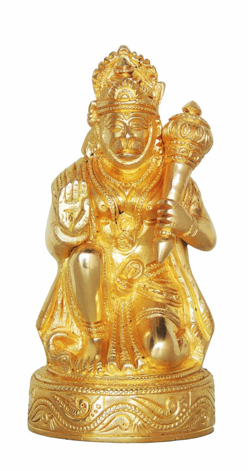 Brass Hanuman Ji Statue 1.22Kg