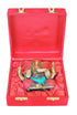 Brass Ganesh Ji Stone Statue With Velvet Box 1Kg