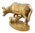 Brass Cow With Base Statue 0.85Kg