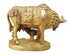 Brass Cow With Base Statue 0.85Kg