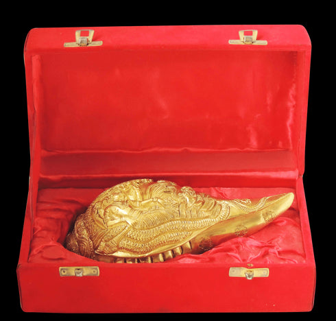 Brass Wall Hanging Shankh 0.9Kg