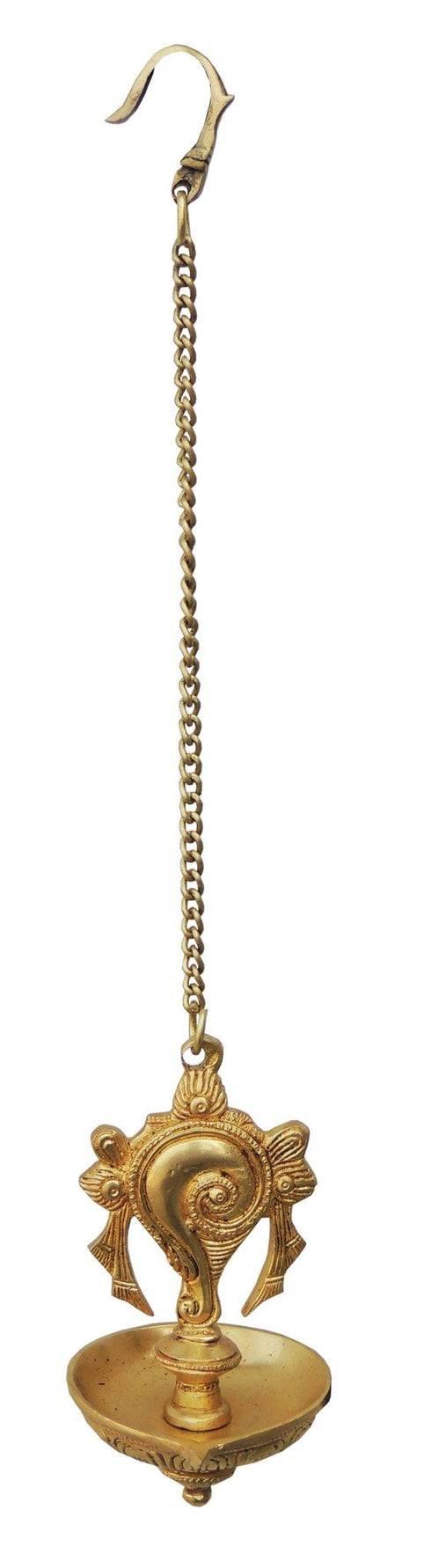Brass Wall Hanging Shank Deepak 0.695Kg