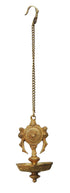 Brass Wall Hanging Shank Antique Deepak 0.665Kg