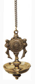 Brass Wall Hanging Shank Antique Deepak 0.68Kg