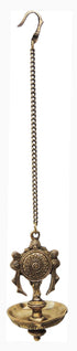 Brass Wall Hanging Shank Antique Deepak 0.68Kg