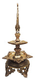 Brass Hen (Murga) Deepak Statue 4.375Kg