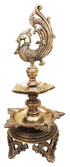 Brass Hen (Murga) Deepak Statue 4.375Kg
