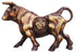 Brass Table Bull Statue 1.65Kg