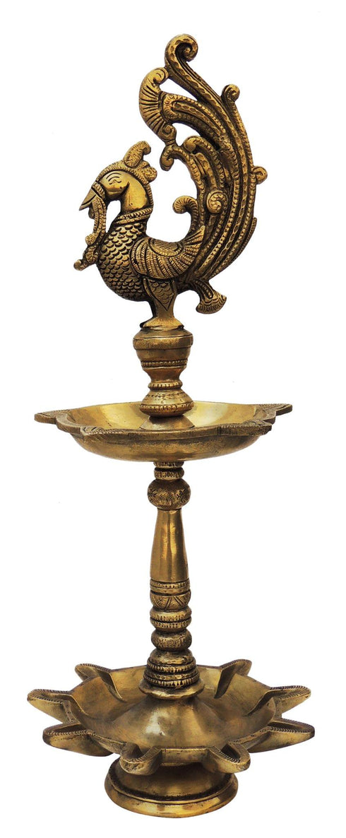 Brass Table Oil Lamp Deepak 3.14Kg