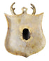 Brass Wall Hanging Deer Face Statue 3.36Kg