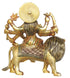 Brass Durga Ji Idol Statue 3.16Kg