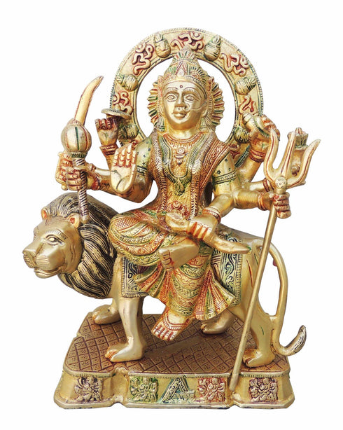 Brass Durga Ji Goddess Idol Statue 6Kg