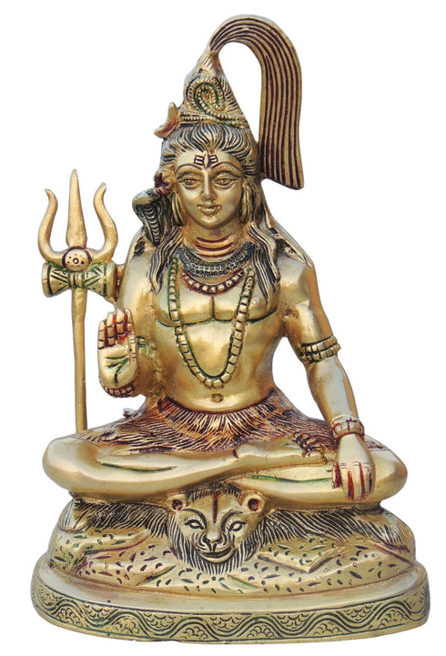 Brass Shiv Ji Statue 2Kg