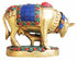 Brass Cow Stone Statue 1.1Kg
