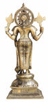 Brass Vishnu Ji God Idol Statue 5.68Kg