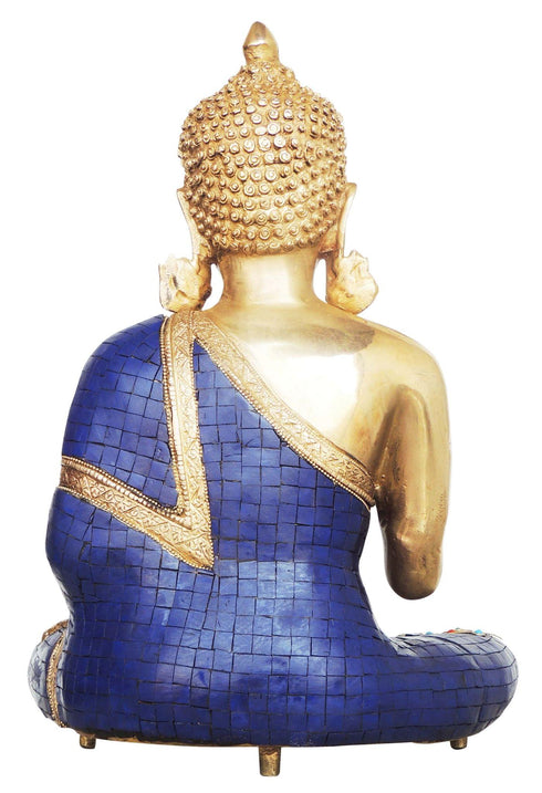 Brass Buddha With Lota 9.92Kg
