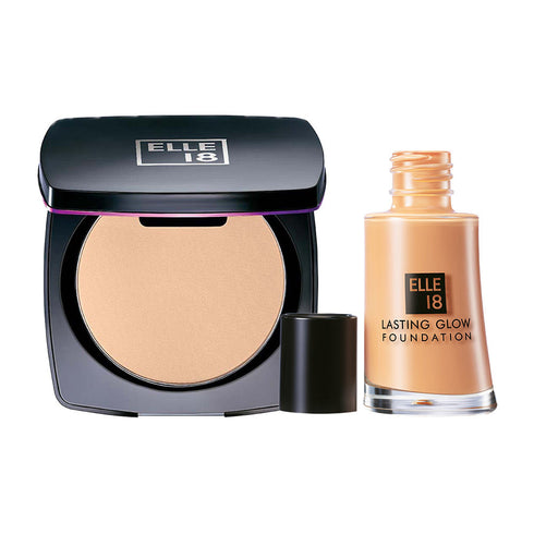 Elle 18 Shell Face Compact and Foundation Combo