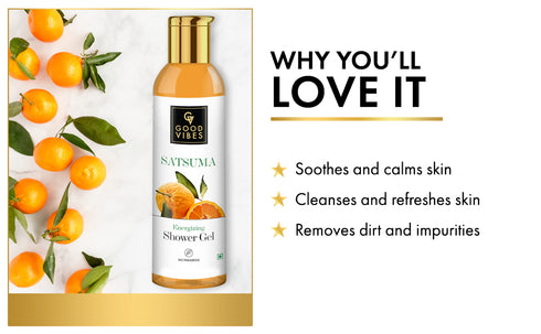 Good Vibes Energizing Shower Gel - Satsuma 200ml