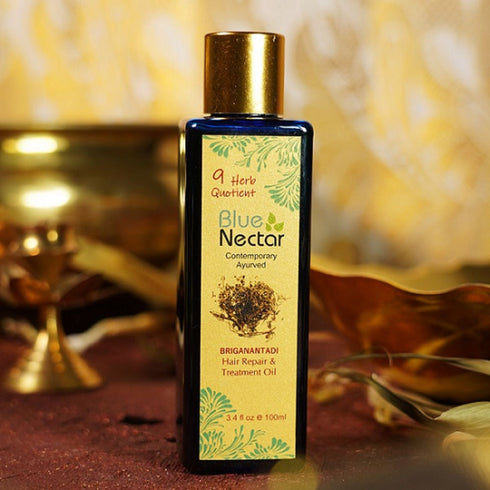 Blue Nectar Briganantadi Hair Repair & Treatment Hair Oil