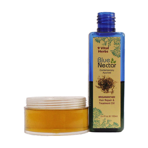 Blue Nectar Briganantadi Hair Repair & Treatment Hair Oil