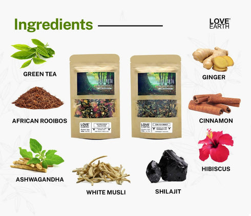 Love Earth 60 Days TeaTox Combo