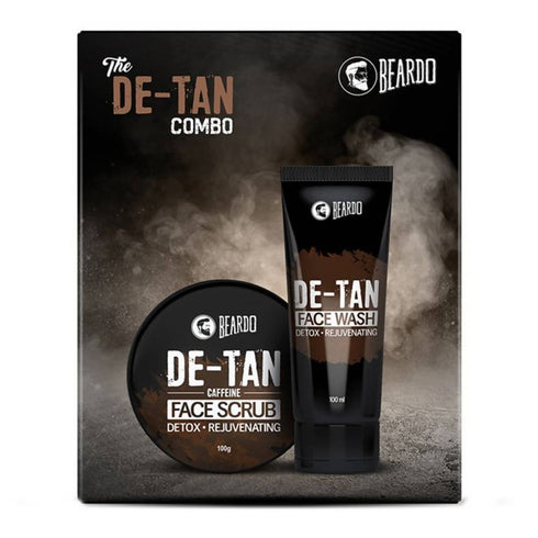 Beardo De Tan Face Wash And De Tan Face Scrub Combo Gift Box