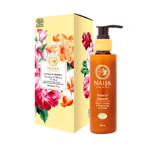 Naija Neem and Turmeric Deep Cleansing and Brightening Face Wash