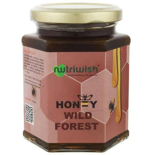 Nutriwish 100% Pure Organic Honey Wild Forest