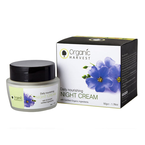 Organic Harvest Daily Nourishing Night Cream With Organic Ingredients