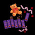 Cadbury Valentines 7 Day Chocolate Gift pack with Teddy