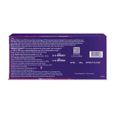 Cadbury Studio Signature Pralines Valentine's Gifts Chocolat a L'orange