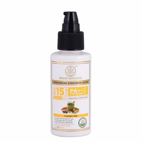 Khadi Natural Moisturising Sunscreen Lotion SPF 50 100g