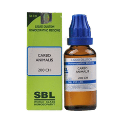 SBL Carbo Animalis Dilution 200 CH