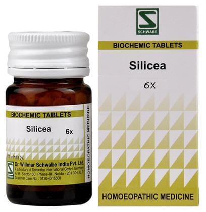Dr Willmar Schwabe India Silicea Biochemic Tablet 6X