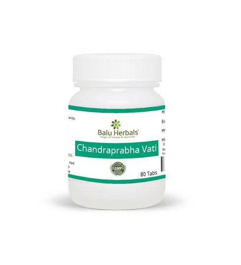 Balu Herbals Chandraprabha Vati 80 Tab