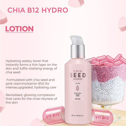 The Face Shop Chia B12 Hydro Lotion 145ml