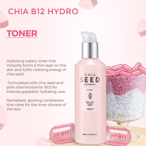 The Face Shop Chia B12 Hydro Toner 160ml