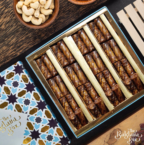 The Baklava Box Chocolate Finger Baklava