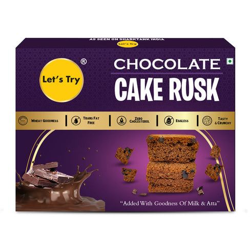 Let's Try Chocolate Cake Rusk