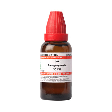 Dr Willmar Schwabe India Ilex Paraguayensis Dilution
