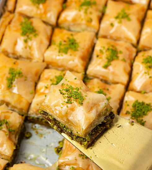 The Baklava Box Classic Pistachio Turkish Baklava