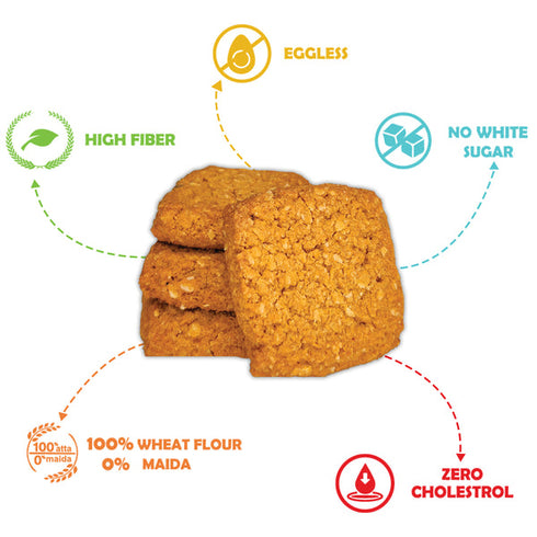 Let's Try Oats Coconut Cookies