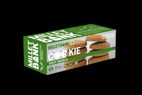 Millet bank Spicy Masala Cookie 100g