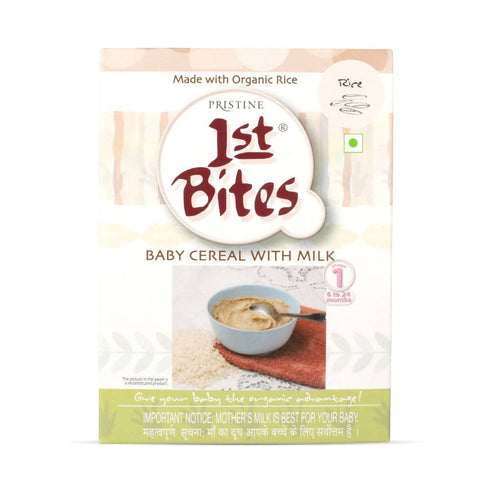 Pristine 1st Bites Baby Cereal Stage|1 Organic Rice