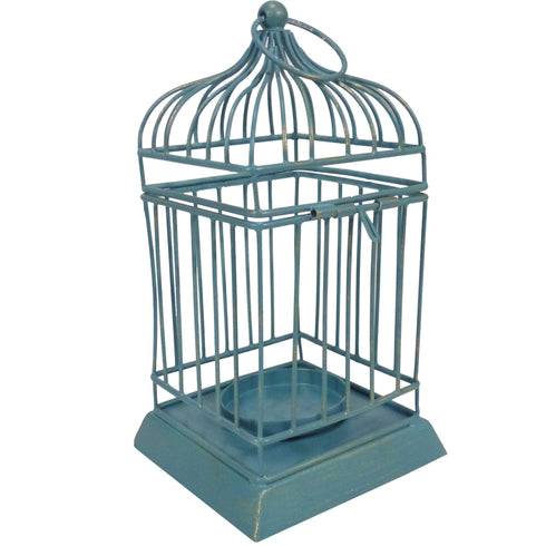 Glass Candle Holder  4"X  7.2" HT