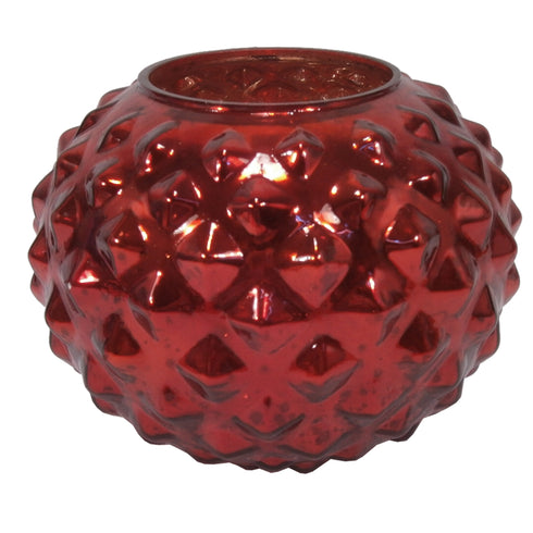 Glass Candle Holder 4"X8"HT