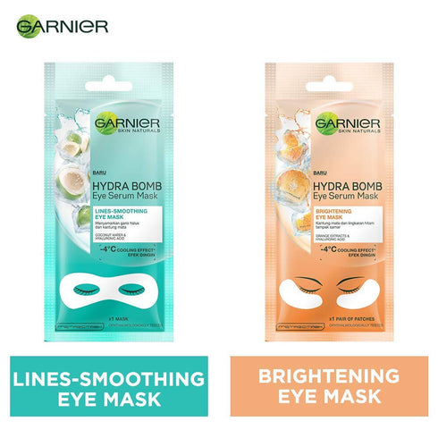 Garnier Hydra Bomb Eye Serum Coconut Water Mask