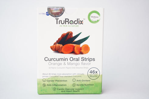 TruRadix Curcumin Oral Strip Orange Mango 157g
